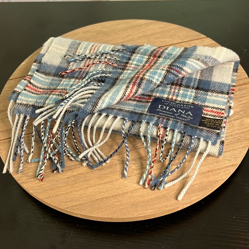 Diana Princess of Wales Memorial Tartan Scarf
